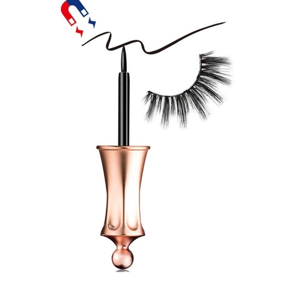 Waterproof Liquid Magnetic Liner 4 Magnetic Lashes - Picture 2 of 4